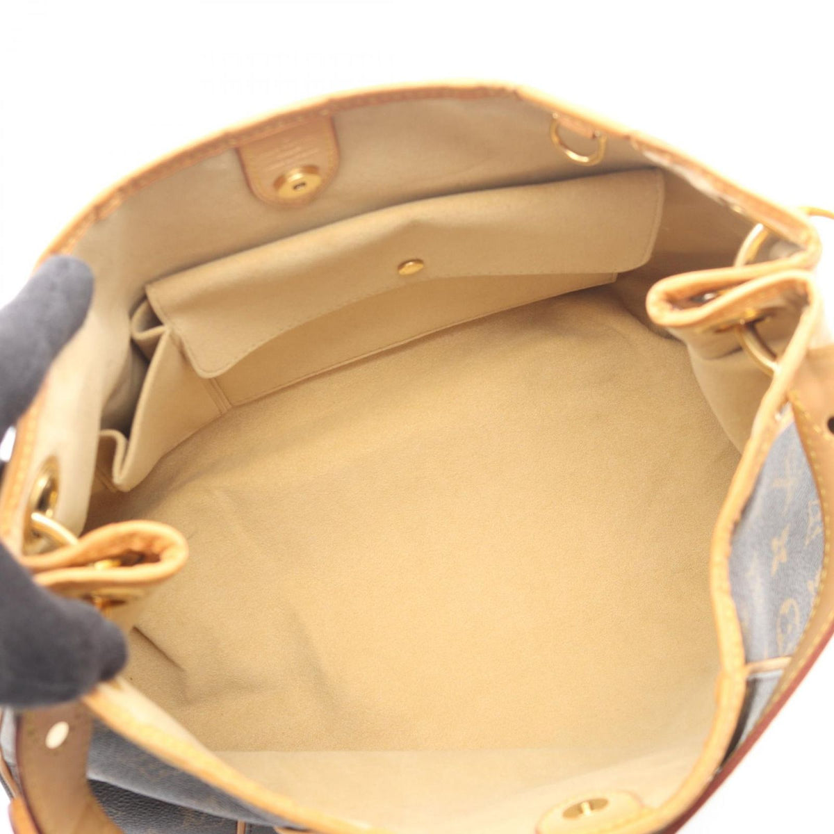 Louis Vuitton Shoulder Bag Galleria PM Monogram Canvas Leather — view 3