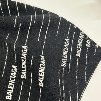 Balenciaga Black Logo Knit Pullover XS Sweater — view 8