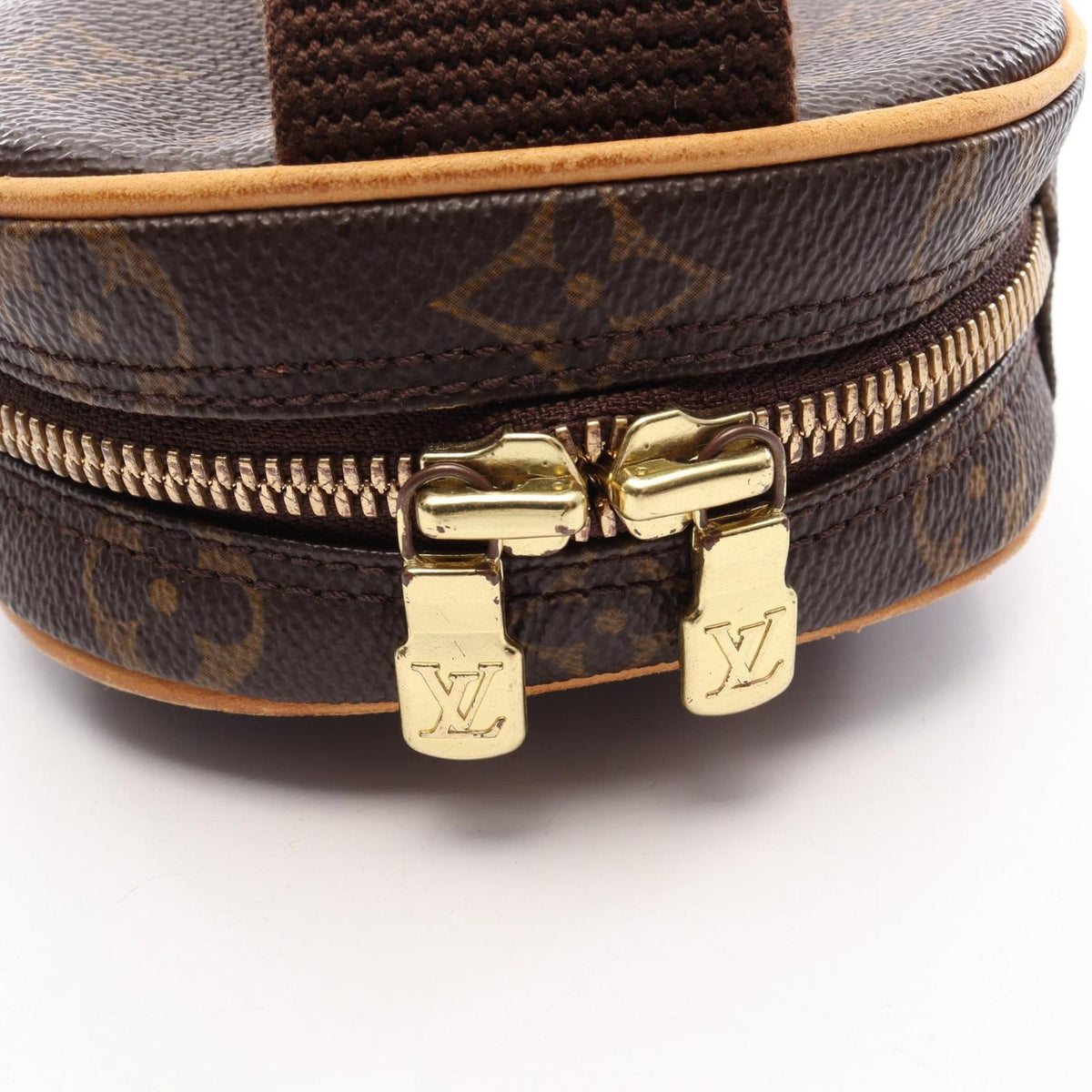 Louis Vuitton Waist Bag Pochette Gange Monogram Canvas Leather — view 6