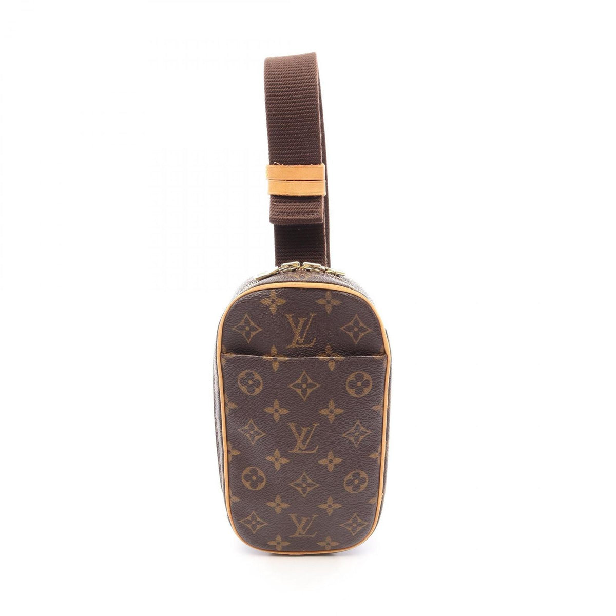 Louis Vuitton Waist Bag Pochette Gange Monogram Canvas Leather