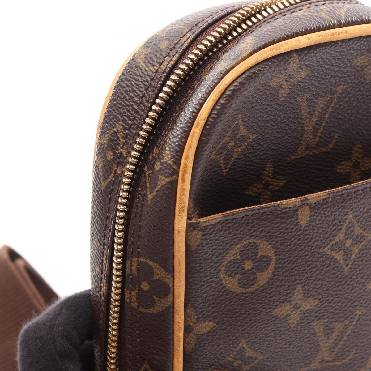 Louis Vuitton Waist Bag Pochette Gange Monogram Canvas Leather — view 7