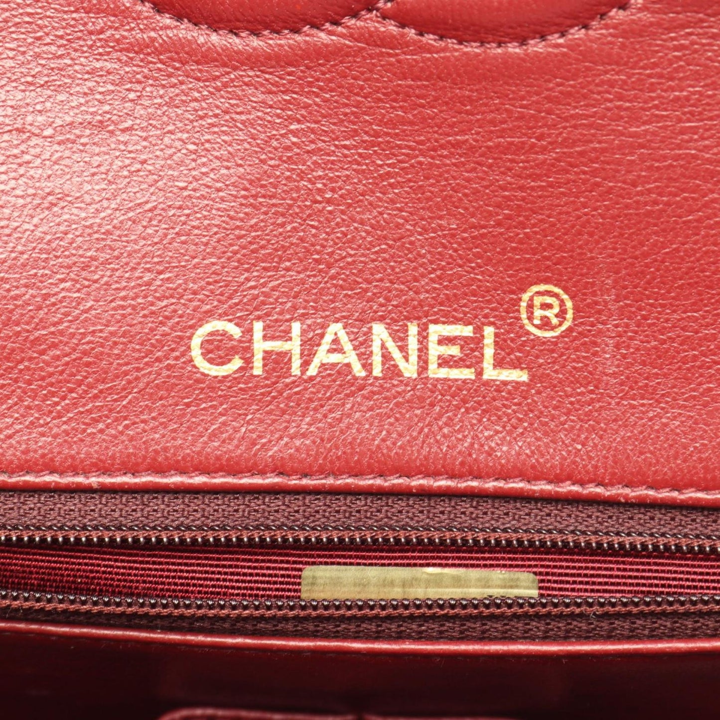 Chanel Shoulder Bag Quilted Double Flap Black Lambskin Chain — view 4