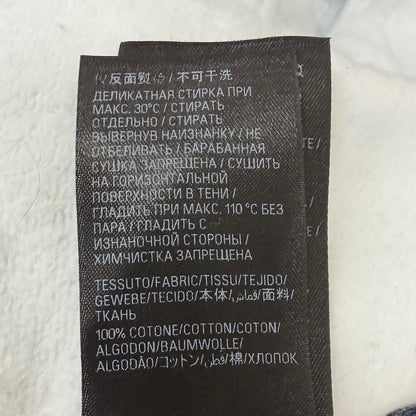 Balenciaga Trompe L'oeil Denim Transfer Brushed Back Distressed Sweat — view 8