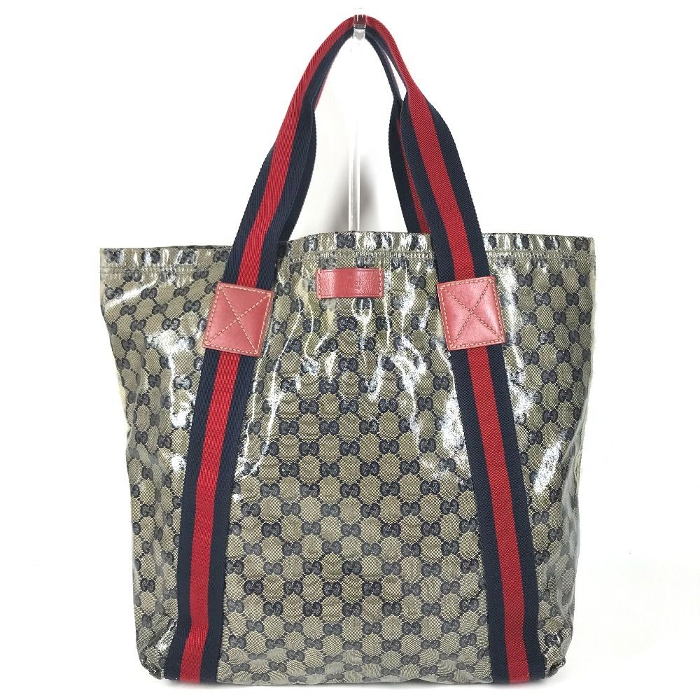 Gucci Shoulder Bag GG Logo Navy