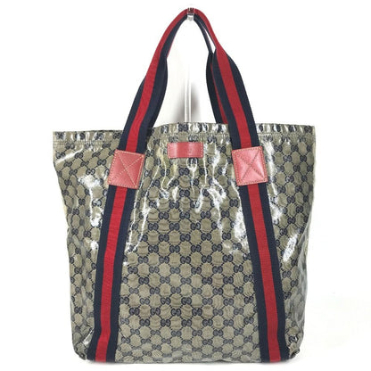 Gucci Shoulder Bag GG Logo Navy