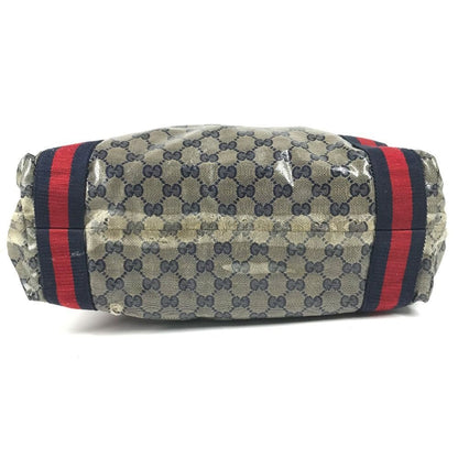 Gucci Shoulder Bag GG Logo Navy — view 5