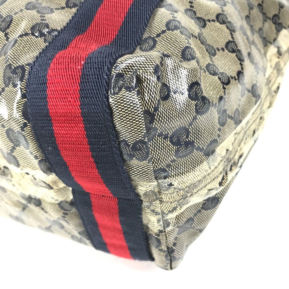Gucci Shoulder Bag GG Logo Navy — view 6