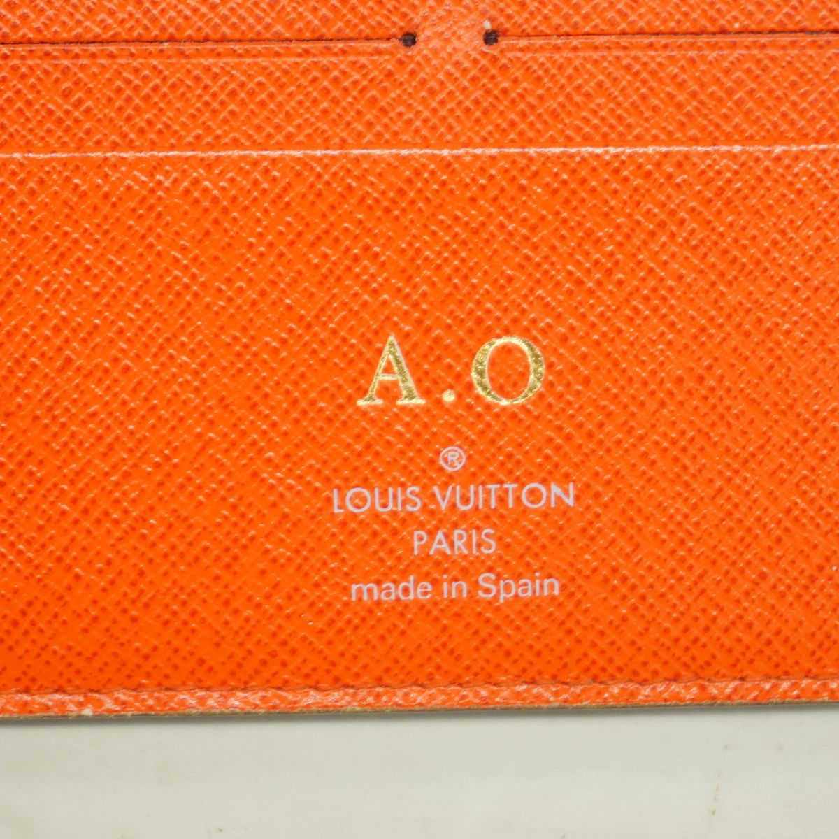 Louis Vuitton Wallet Monogram Portefeuille Insolite Brown Orange — view 4