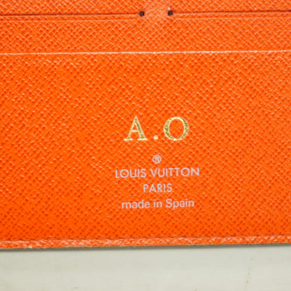 Louis Vuitton Wallet Monogram Portefeuille Insolite Brown Orange — view 4