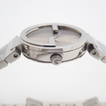 Gucci 133.5 Interlocking G Quartz Watch Brown Dial SS Quality — view 7