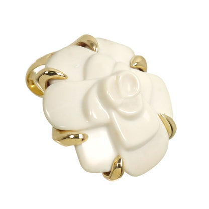 Chanel Camellia Pendant Top Cashoron 18K Yellow Gold — view 2