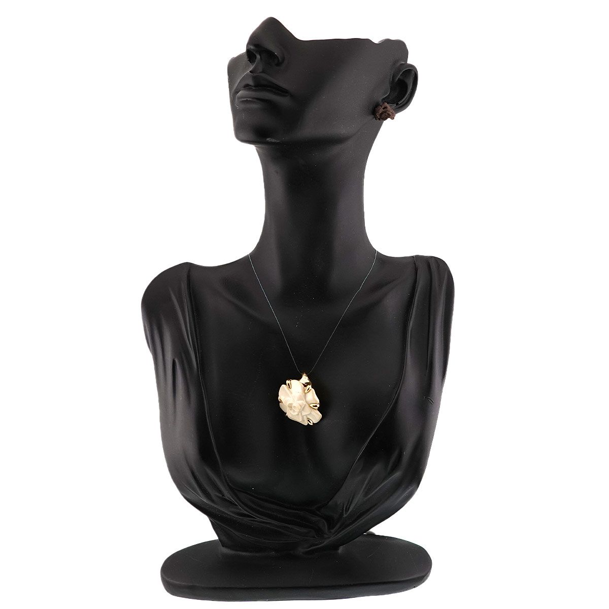 Chanel Camellia Pendant Top Cashoron 18K Yellow Gold — view 7
