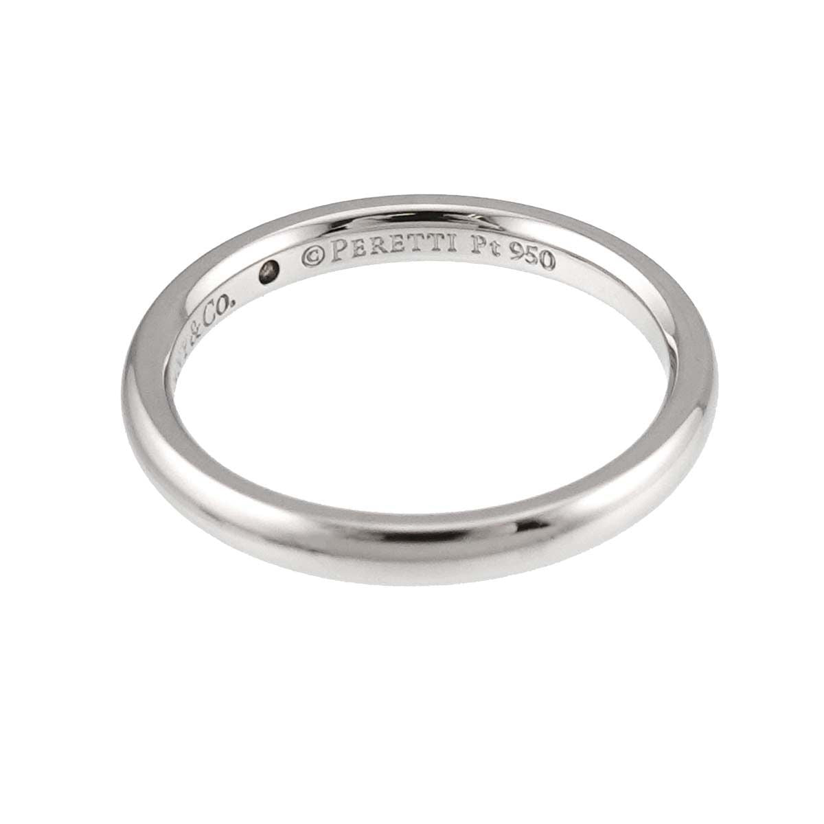 Tiffany & Co Stacking Band Ring Diamond Platinum — view 4