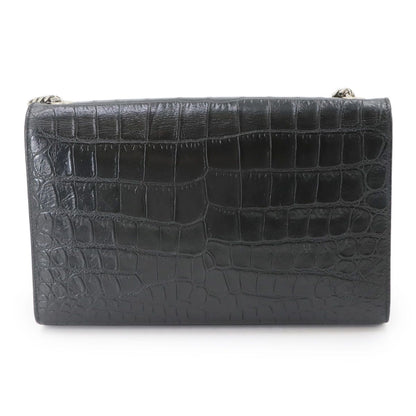 Saint Laurent Kate Chain Shoulder Bag Croco — view 2
