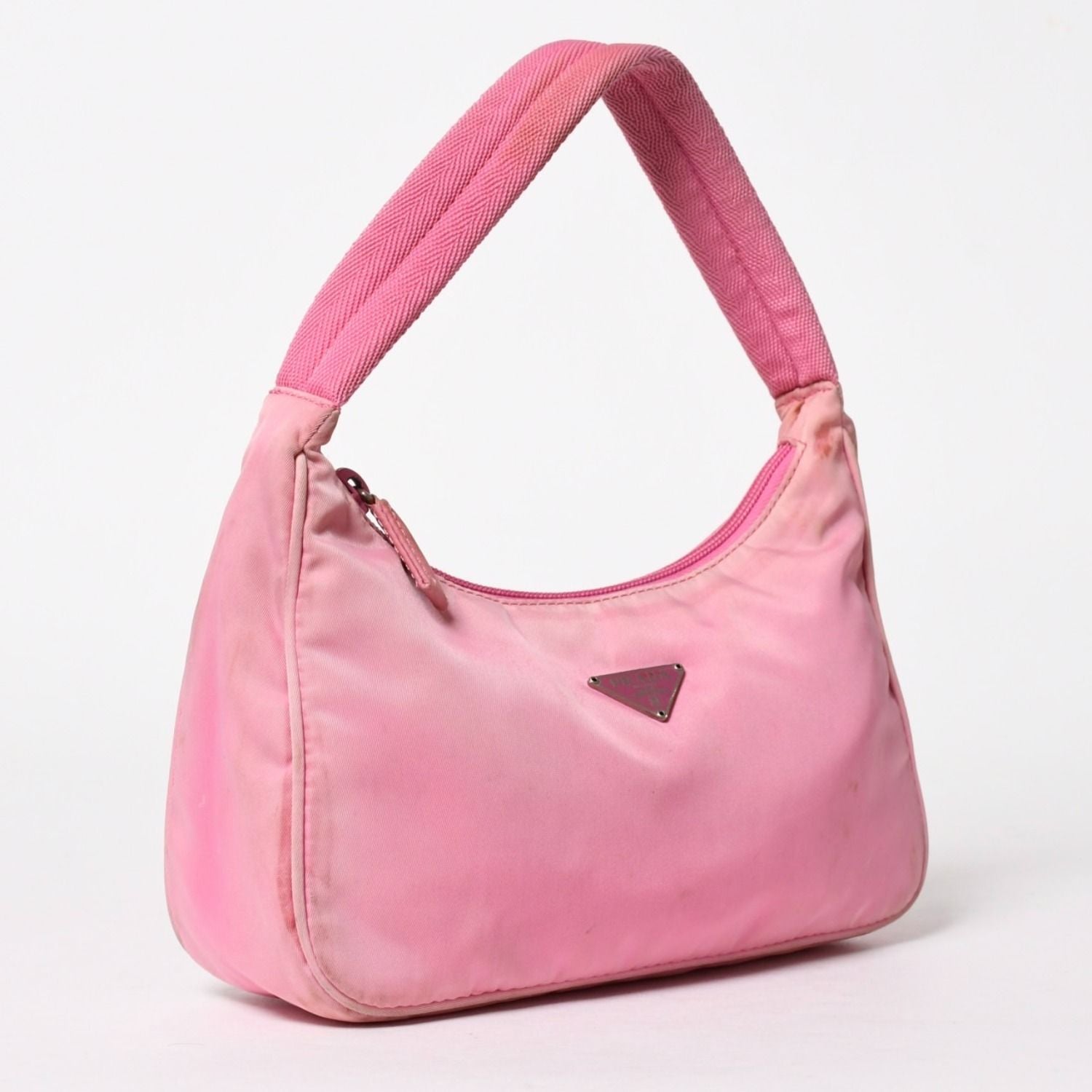 Prada Hobo Nylon Pink — view 3