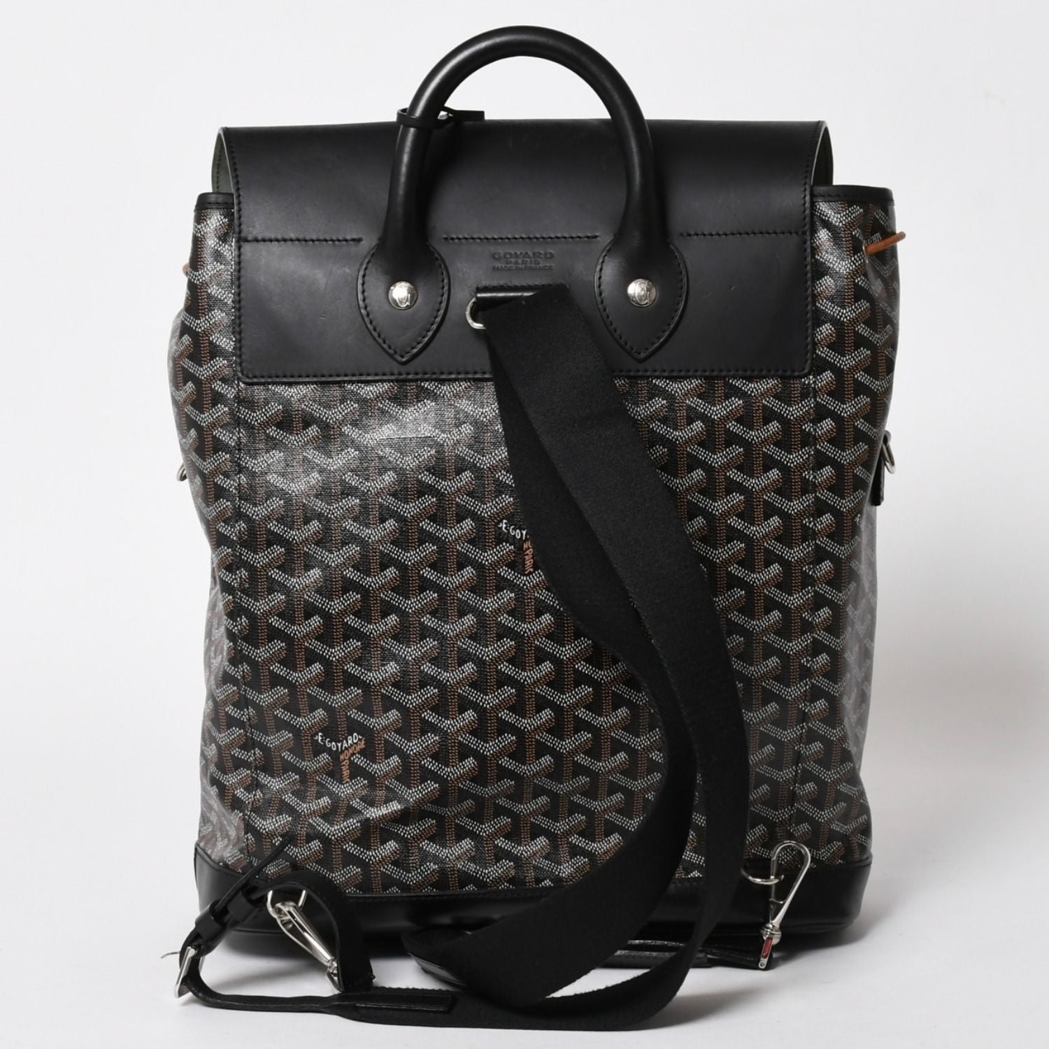 Goyard Alpine MM Backpack Leather Black — view 2