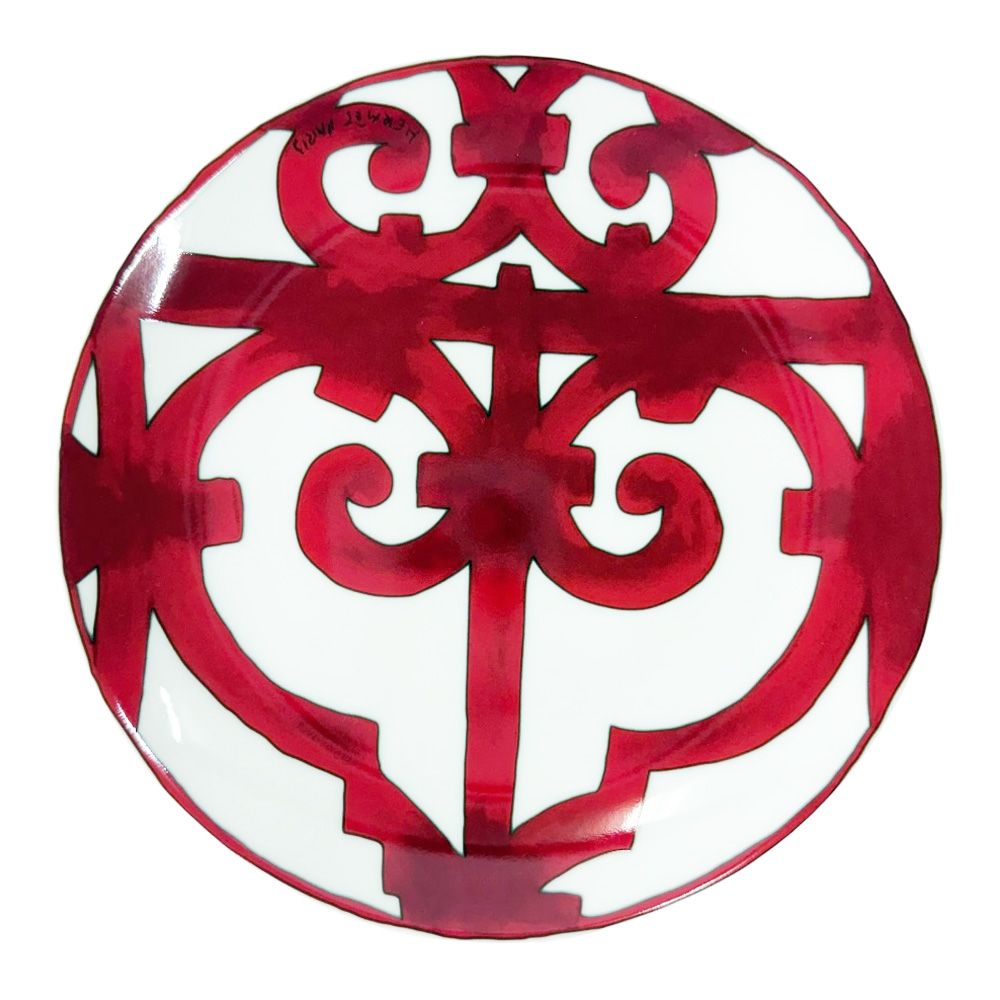 Hermes Bread Plate No2 Guadalquivir Tray Porcelain — view 2