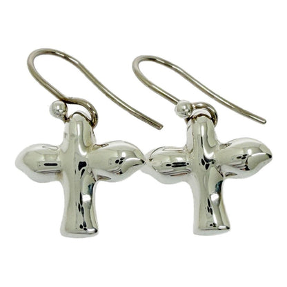 Tiffany & Co Silver Bird Cross Earrings
