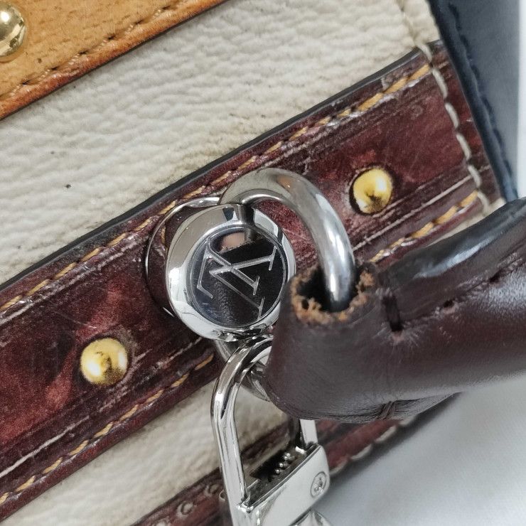 Louis Vuitton Square Trompe L'oeil Collection Infini Print Multicolor Calfskin — view 8