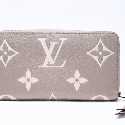 Louis Vuitton Monogram Empreinte Zippy Wallet Beige Ivory Gold — view 3