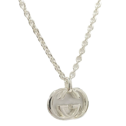 Gucci Necklace Interlocking G Silver