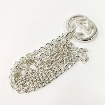 Gucci Necklace Interlocking G Silver — view 6