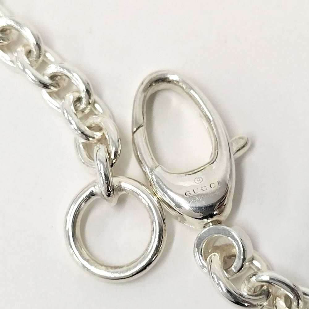 Gucci Necklace Interlocking G Silver — view 7