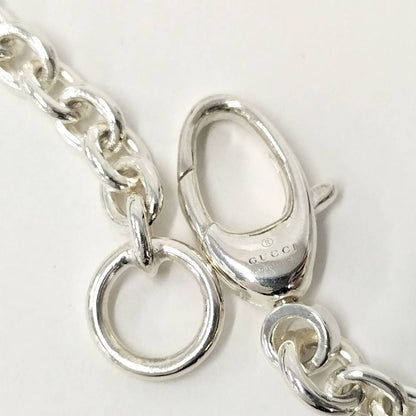 Gucci Necklace Interlocking G Silver — view 7