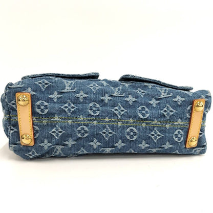 Louis Vuitton Buggy PM Handbag Monogram Denim Blue — view 8