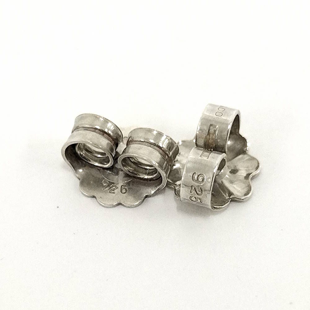 Tiffany & Co Cube Stud Earrings Silver — view 6