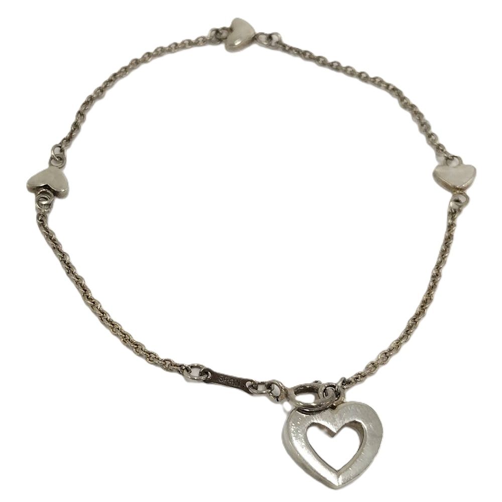 Tiffany & Co Heart Ring Bracelet Silver