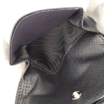 Prada Bifold Wallet Triangle Nylon Black — view 7