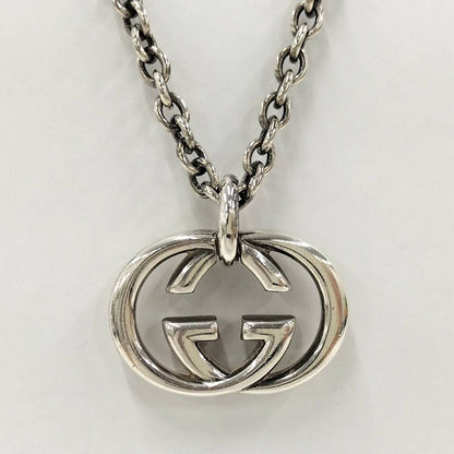 Gucci Interlocking G Necklace Silver — view 2