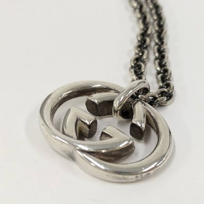 Gucci Interlocking G Necklace Silver — view 5