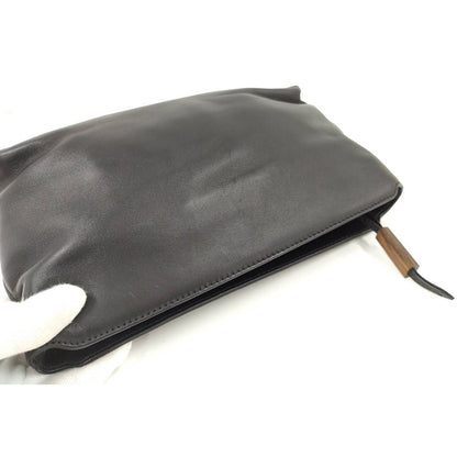 Loewe Pouch Leather Black — view 6