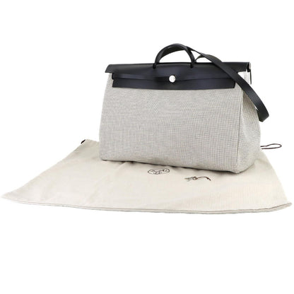 Hermes Herbag Zip Lutourne Cabin 2-Way Hand Bag Toile Kris Viking — view 2