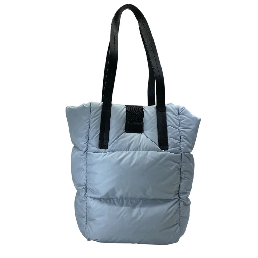Moncler T Small Sander Tote Bag Nylon Down Leather Feather Lightweight Force