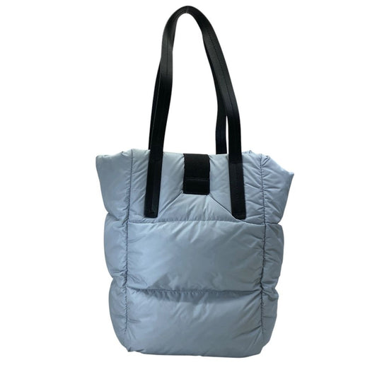 Moncler T Small Sander Tote Bag Nylon Down Leather Feather Lightweight Force
