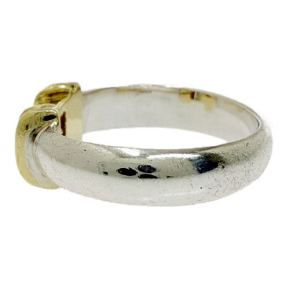 Tiffany & Co Silver Gold Stacking Bands Ring — view 2