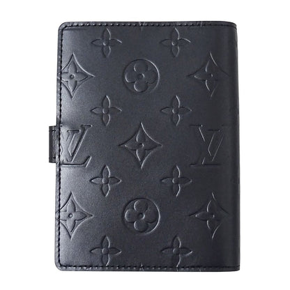 Louis Vuitton Notebook Cover Monogram Matte Agenda PM Blue Stationery — view 2