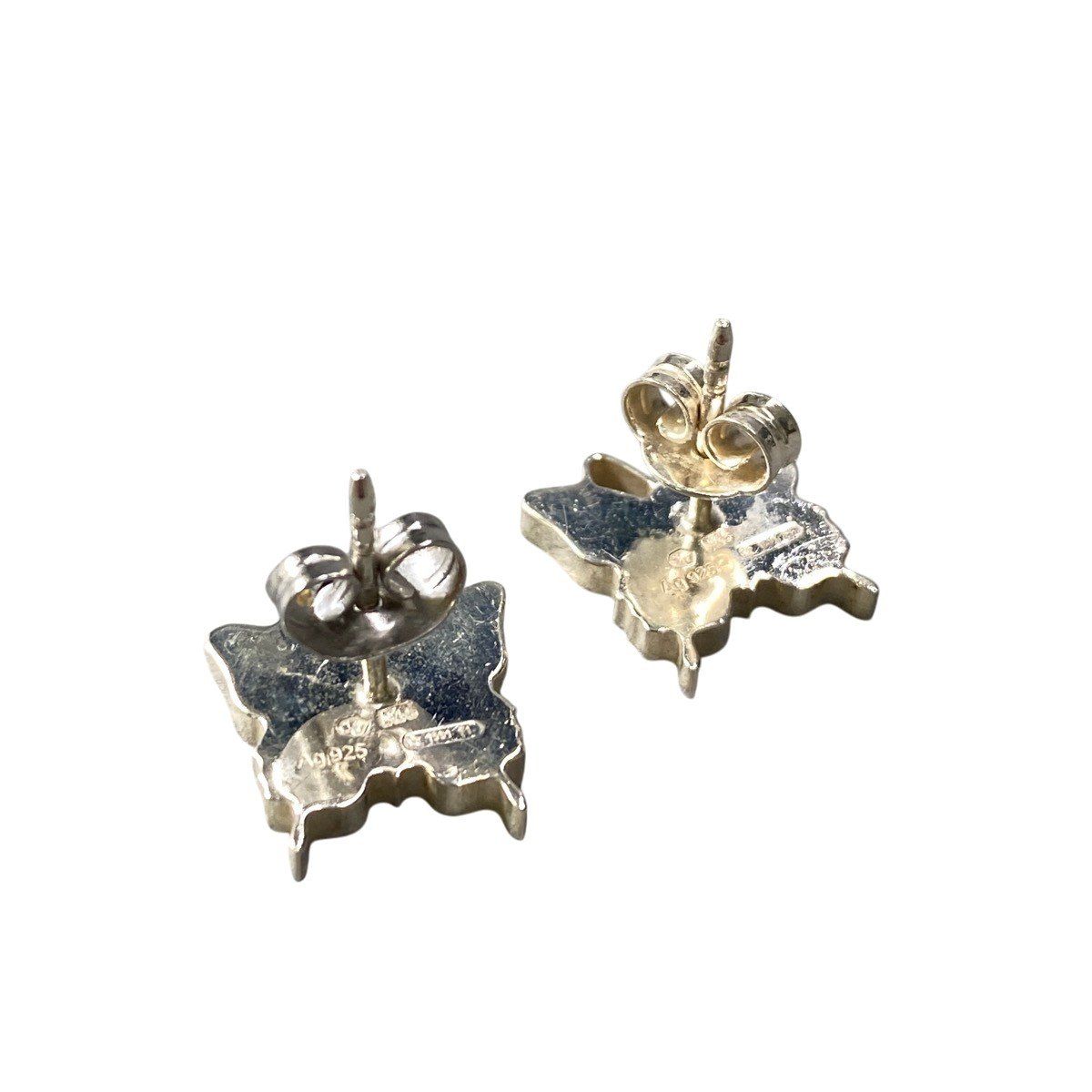 Gucci Butterfly Earrings Silver — view 4