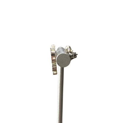 Gucci Butterfly Earrings Silver — view 3