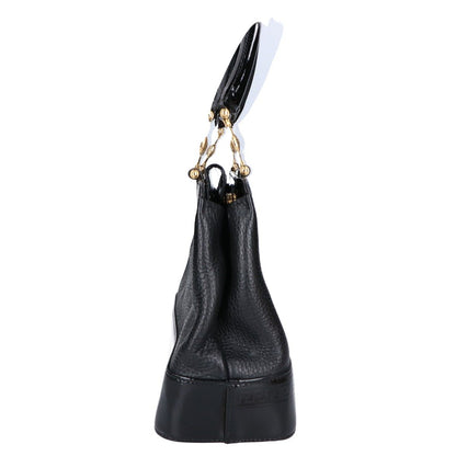 Versace Gianni Sunburst Leather Patent Handbag — view 2