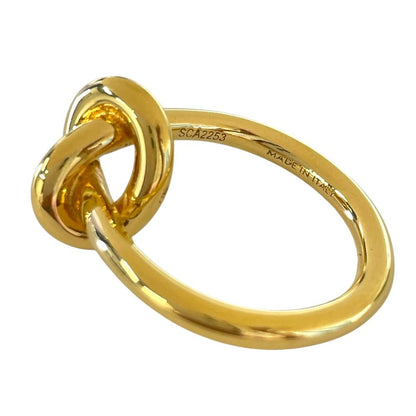 Celine Knot Ring Gold Plated — view 7