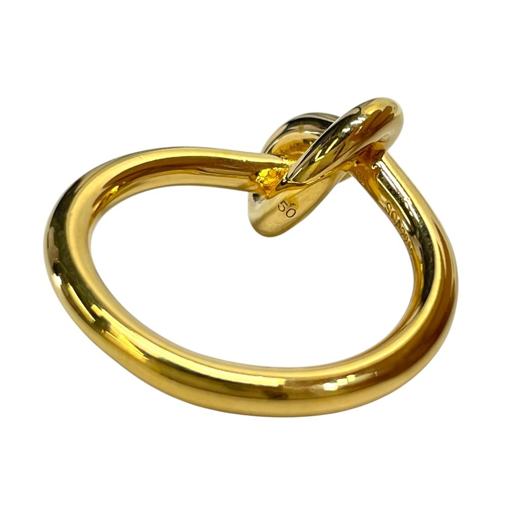 Celine Knot Ring Gold Plated — view 8