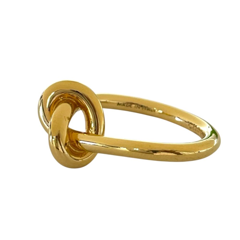 Celine Knot Ring Gold Plated — view 4
