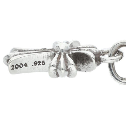 Chrome Hearts Bby Pprchn Baby Fat Drop Silver Earrings — view 3