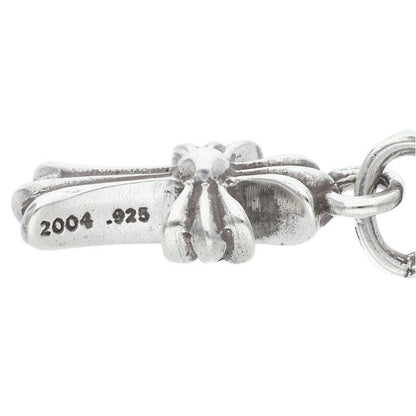 Chrome Hearts Bby Pprchn Baby Fat Drop Silver Earrings — view 3