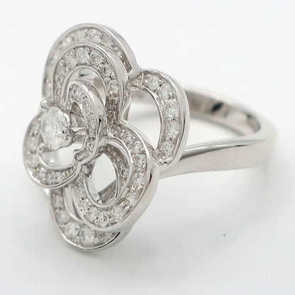 Chanel Ten Ring Camellia Diamond 750 18K White Gold — view 2