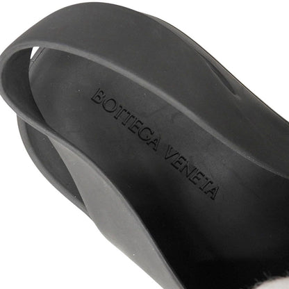 Bottega Veneta Paddle Rubber Slingback Clog Sandals Flat Shoes Black 42 — view 8